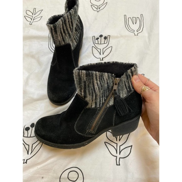 boc Shoes - Black Suede b.o.c Booties